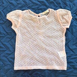Pink Polka Dot Kids Top PAUSH